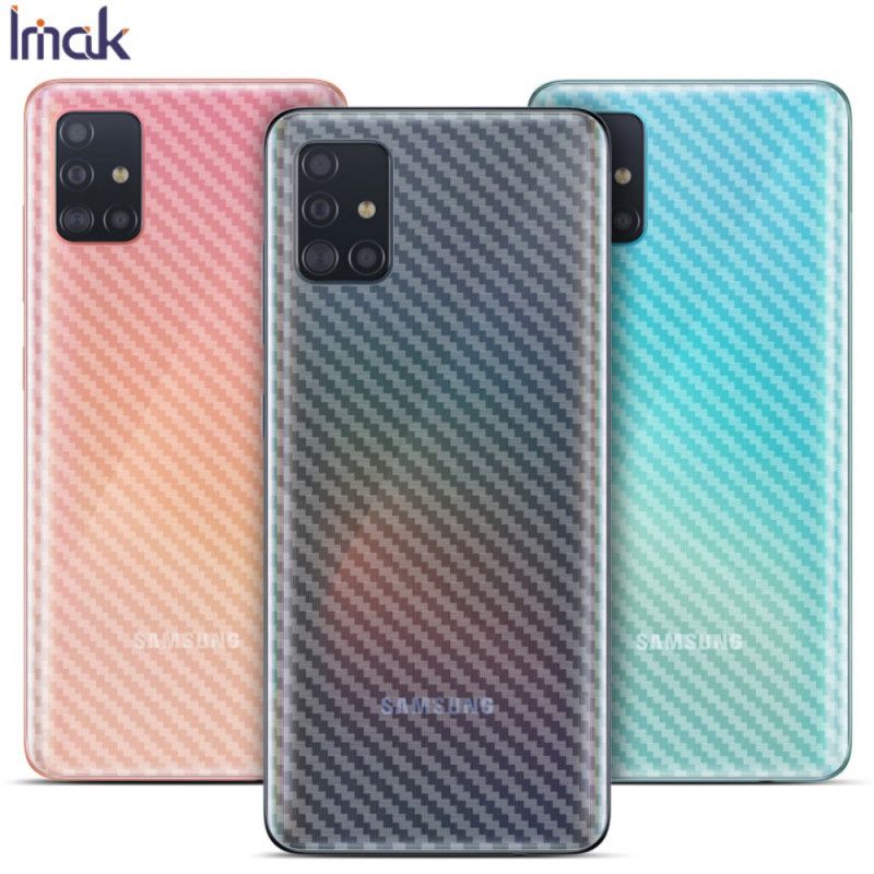 Takasuojakalvo Samsung Galaxy A51 Carbon Imak -Tyyli