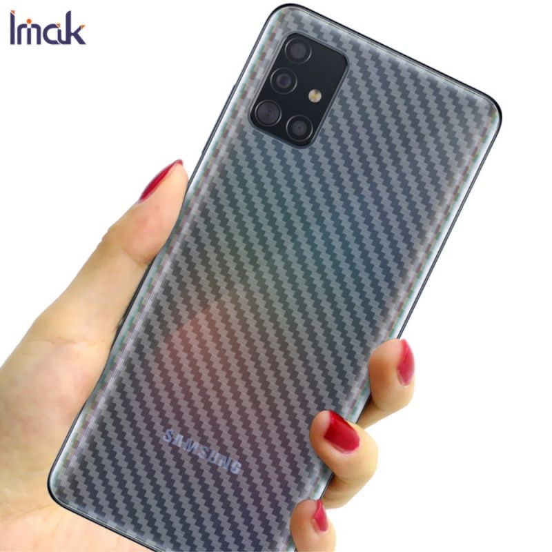 Takasuojakalvo Samsung Galaxy A51 Carbon Imak -Tyyli