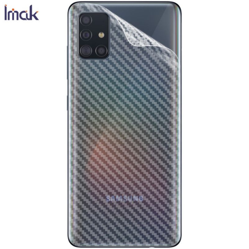 Takasuojakalvo Samsung Galaxy A51 Carbon Imak -Tyyli