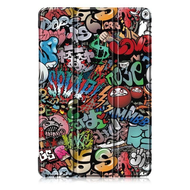 Älykotelo Samsung Galaxy Tab S6 Graffiti-Kynän Pidike