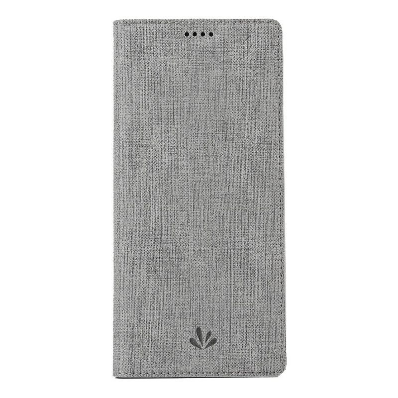 Flip Kotelot Sony Xperia 10 II Harmaa Musta Kuvioitu Vili Dmx