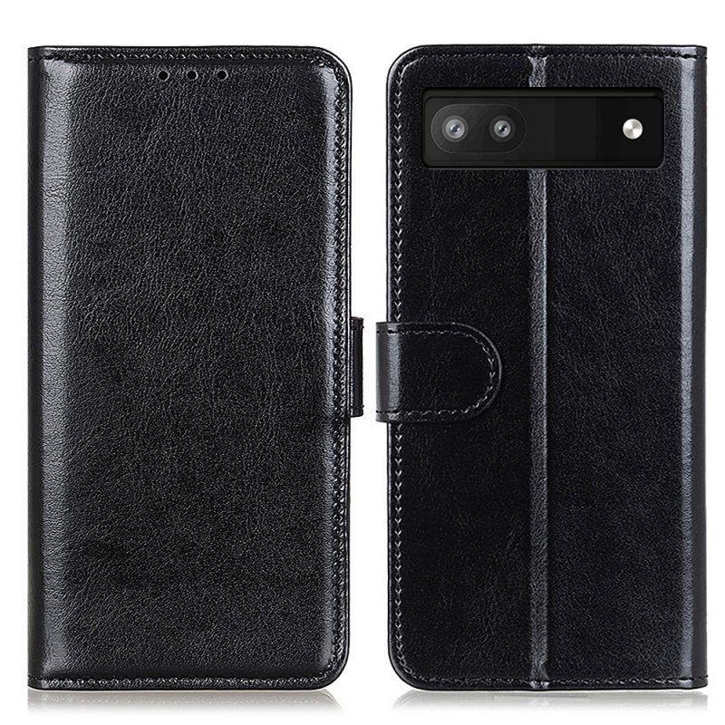 Flip Case Google Pixel 6A Faux Leather Finesse