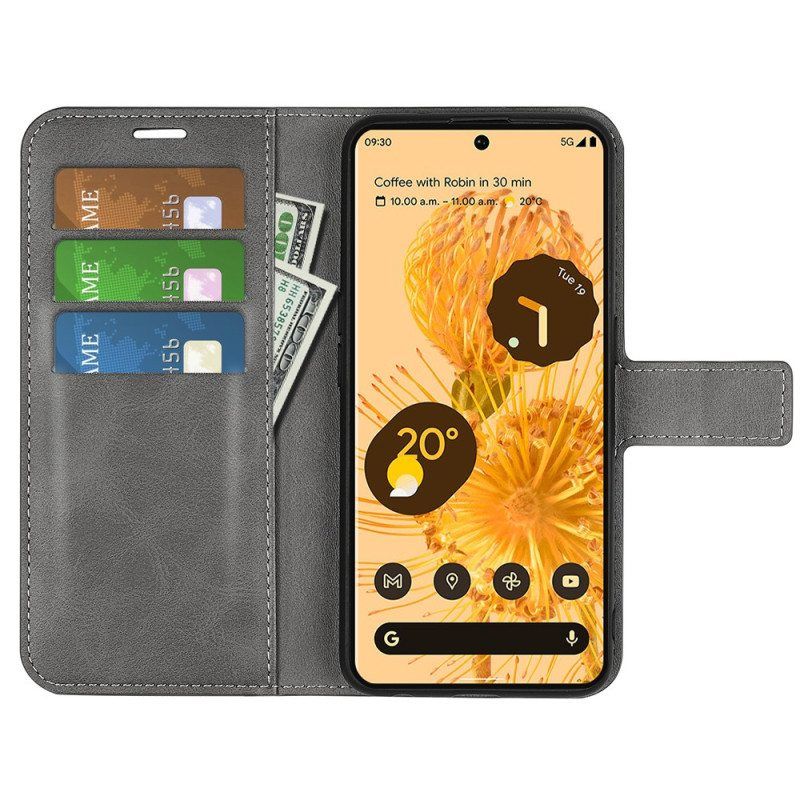 Flip Case Google Pixel 7 Keinonahka