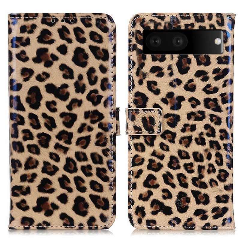 Flip Case Google Pixel 7 Leopardin Ihovaikutus