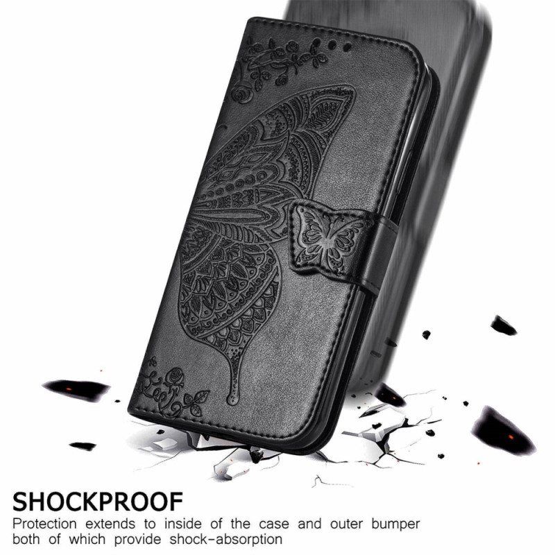 Flip Case Honor 70 Barokki Perhonen