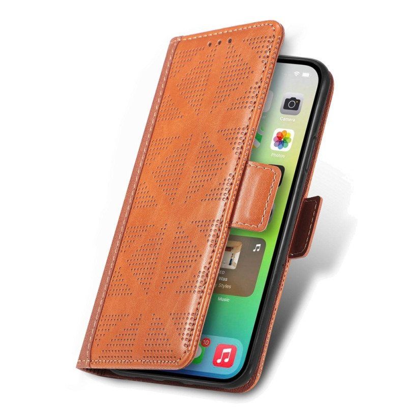 Flip Case iPhone 14 Retro Nahkatyyli