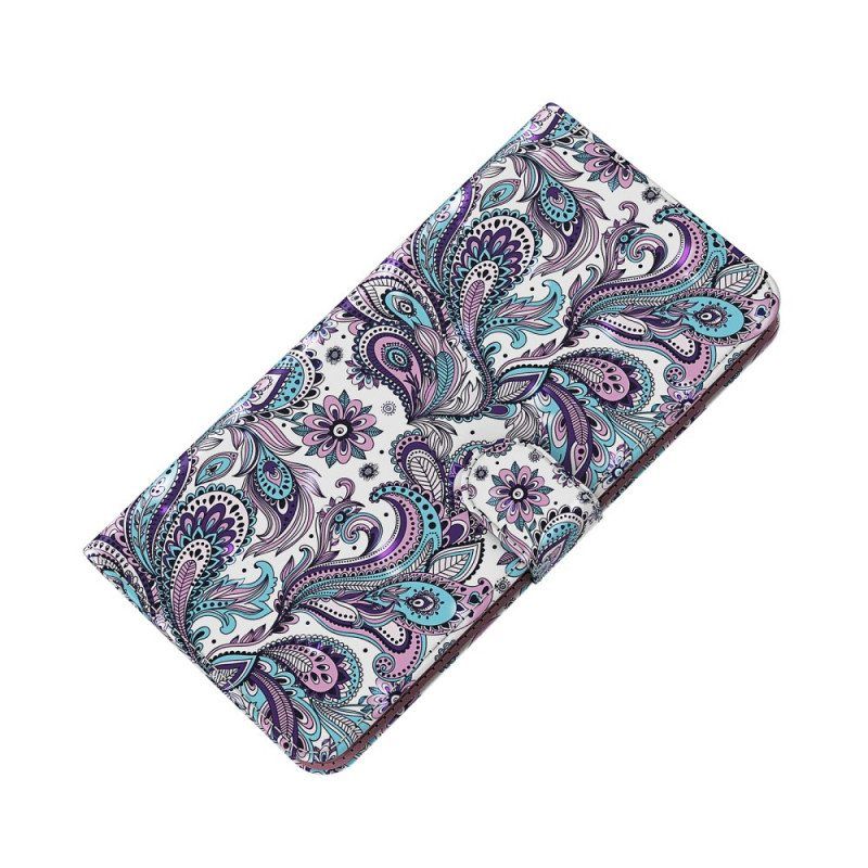 Flip Case Moto E40 / E30 / E20 Paisley