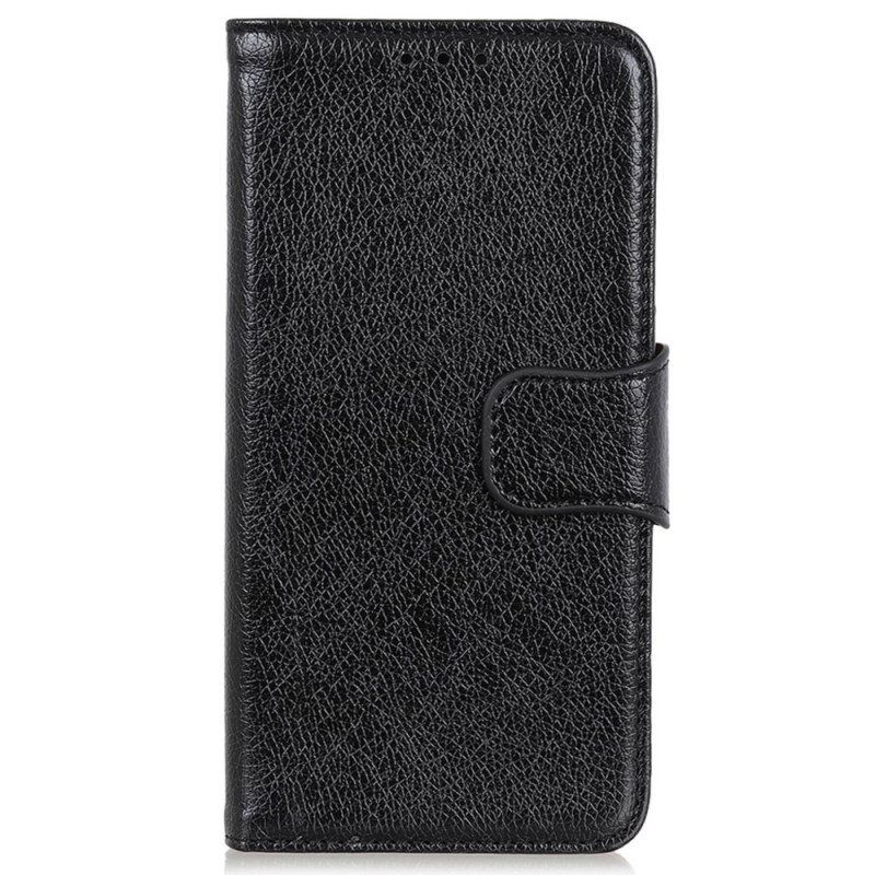 Flip Case OnePlus 11 5G Halkaistu Nappan Nahka