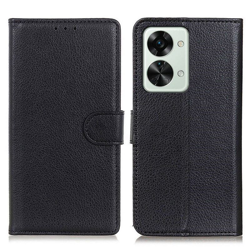 Flip Case OnePlus Nord 2T 5G Perinteinen Keinonahka