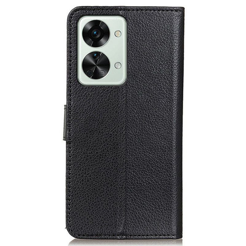 Flip Case OnePlus Nord 2T 5G Perinteinen Keinonahka