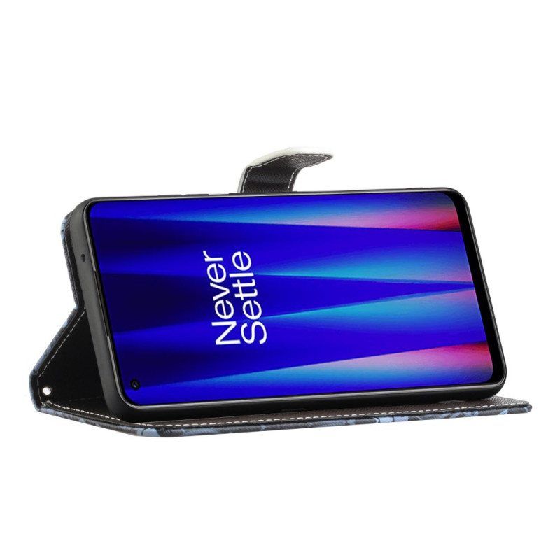 Flip Case OnePlus Nord CE 2 5G Piilotettu Kissa