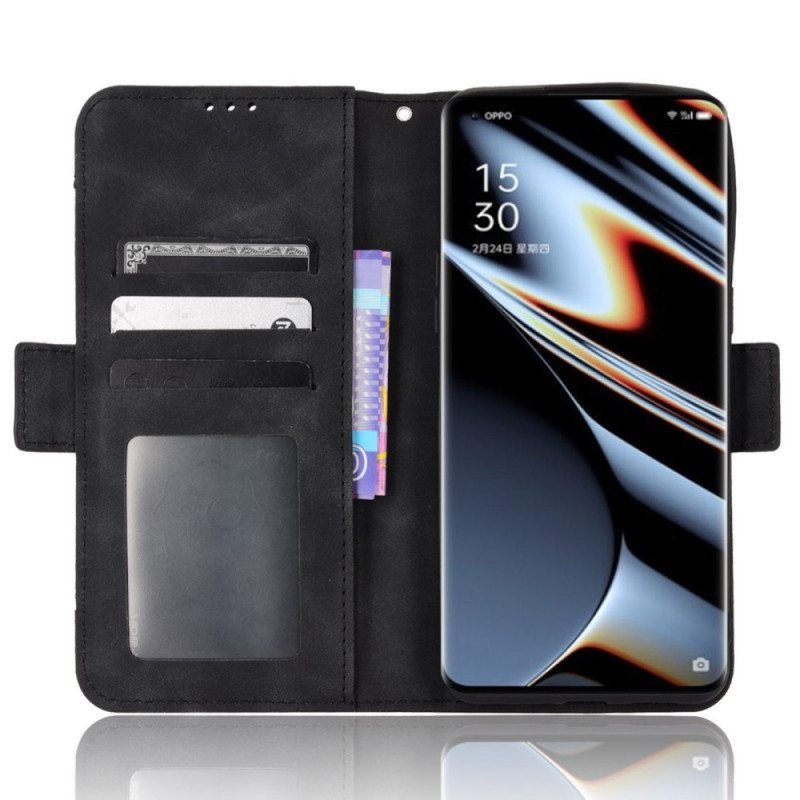 Flip Case Oppo Find X5 Pro Multi-card Premier Class