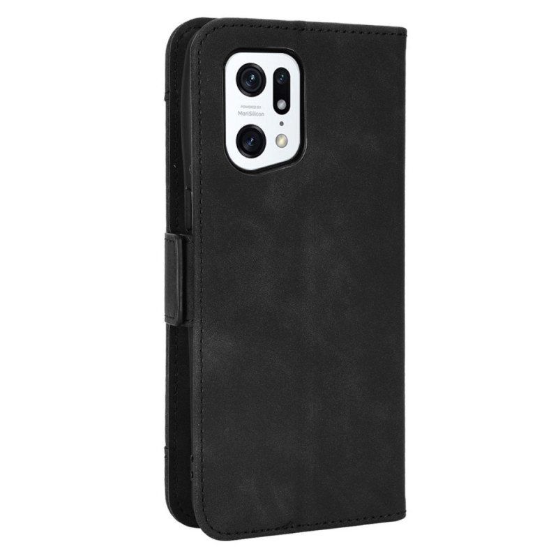 Flip Case Oppo Find X5 Pro Multi-card Premier Class