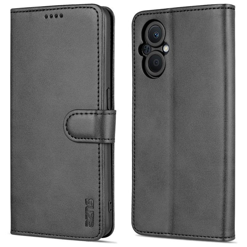 Flip Case Oppo Reno 8 Lite Azns-nahkamuotoilu