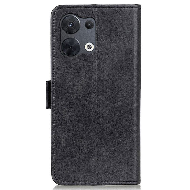 Flip Case Oppo Reno 8 Pro Kaksoislukko