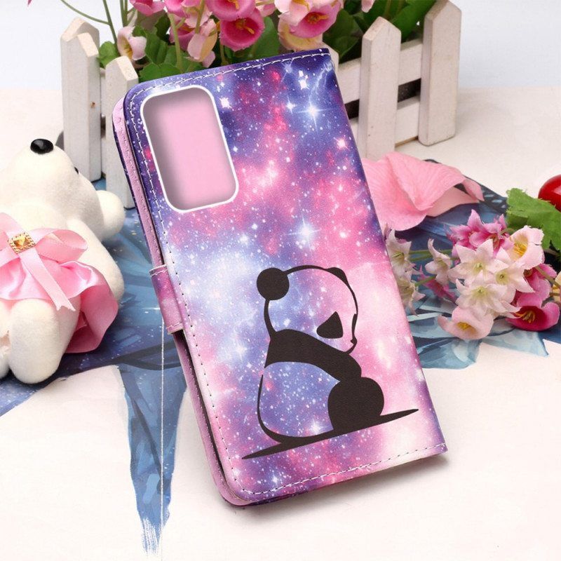 Flip Case Samsung Galaxy A53 5G Panda Galaxy