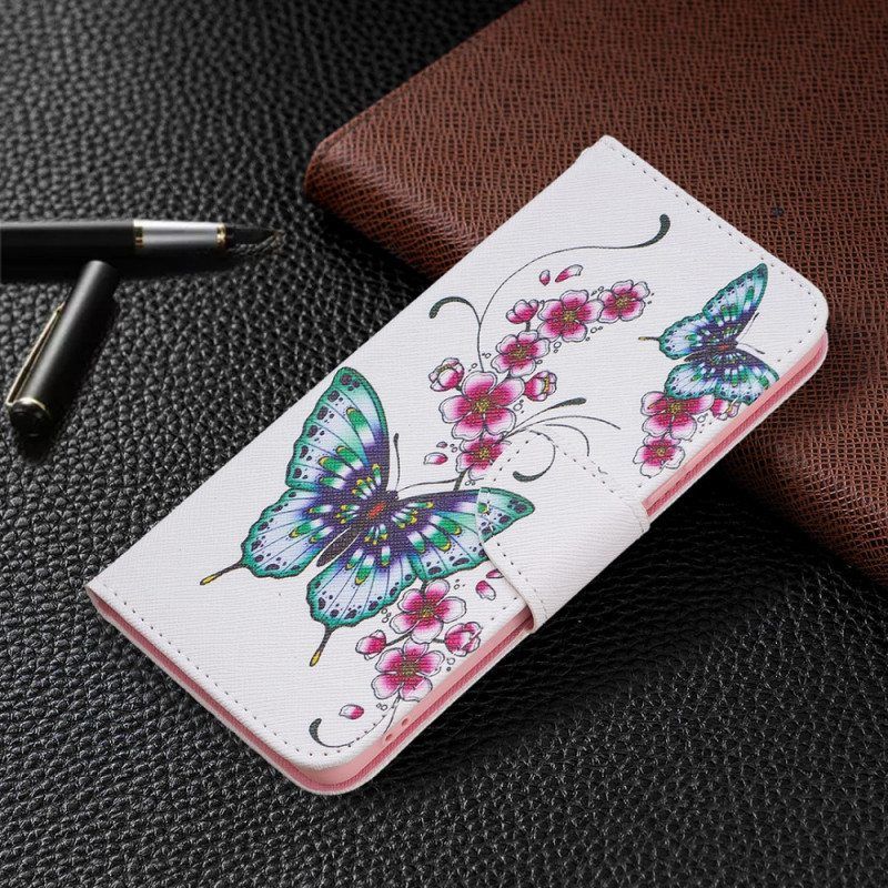 Flip Case Samsung Galaxy A53 5G Perhosia