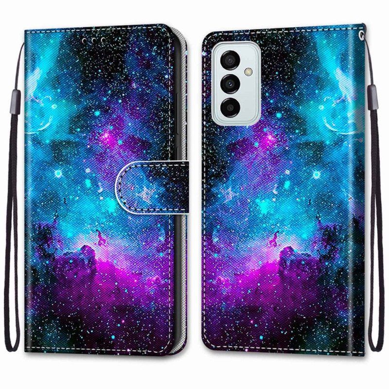 Flip Case Samsung Galaxy M23 5G Kosminen Taivas