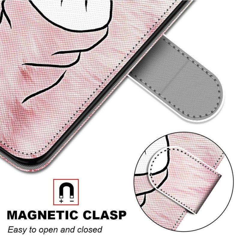 Flip Case Samsung Galaxy M23 5G Sormen Sydän