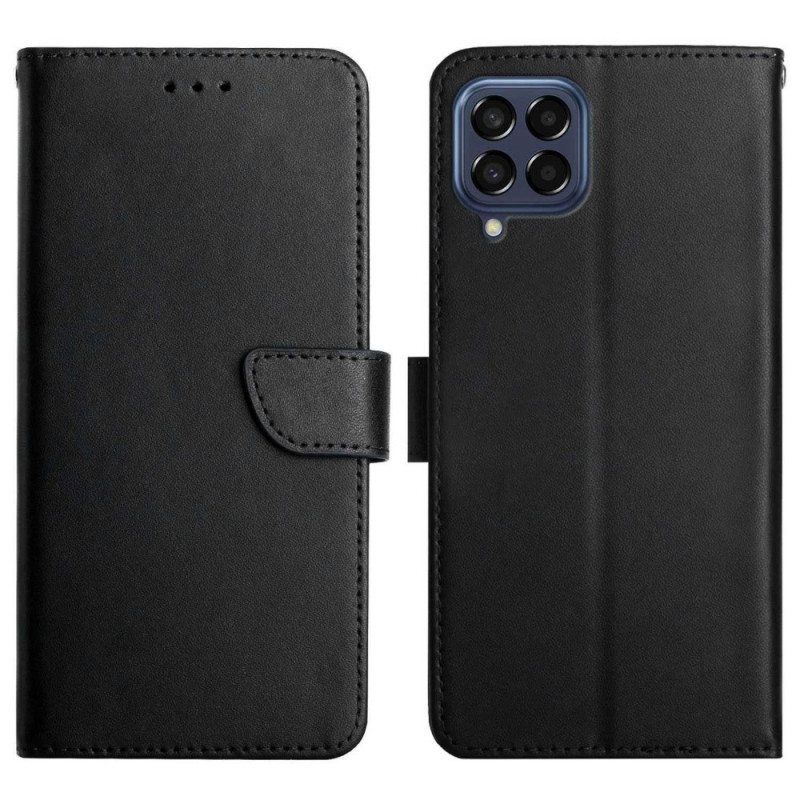 Flip Case Samsung Galaxy M33 5G Aitoa Nappan Nahkaa