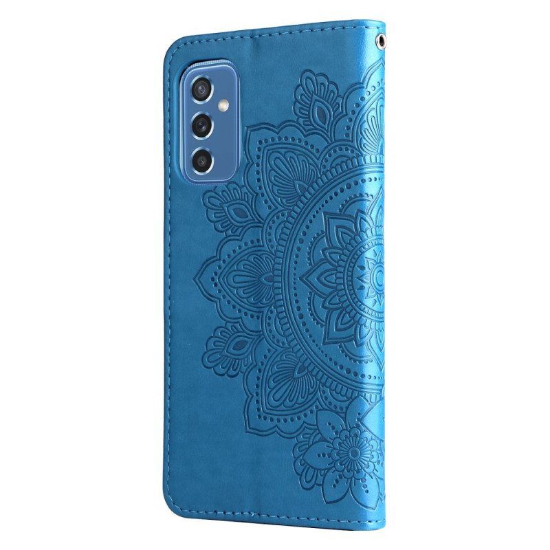 Flip Case Samsung Galaxy M52 5G Mandala Kukat