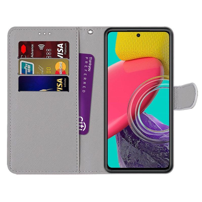 Flip Case Samsung Galaxy M53 5G Kuin Maali