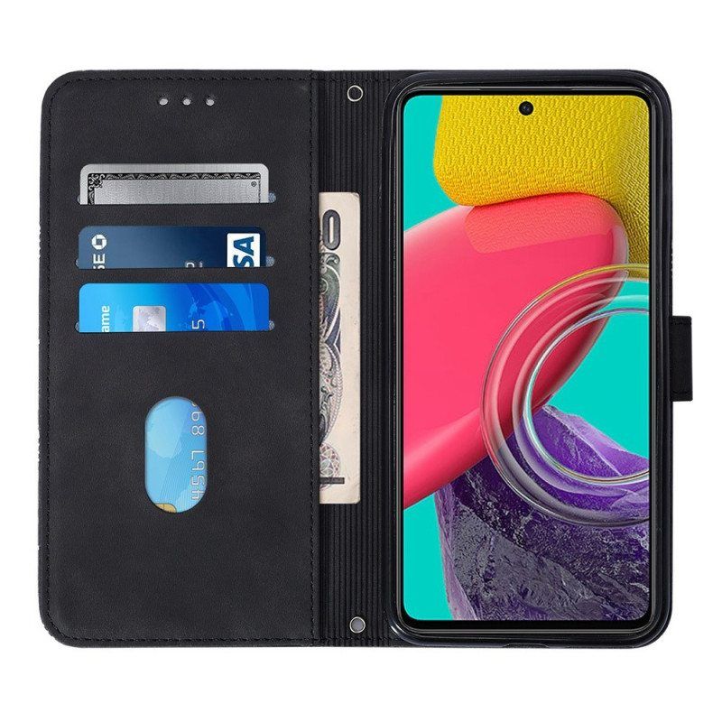 Flip Case Samsung Galaxy M53 5G Olkapään Kolmiot