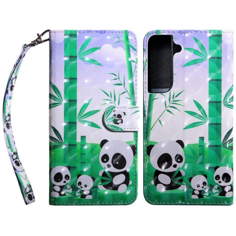 Flip Case Samsung Galaxy S22 5G Pandan Perhe