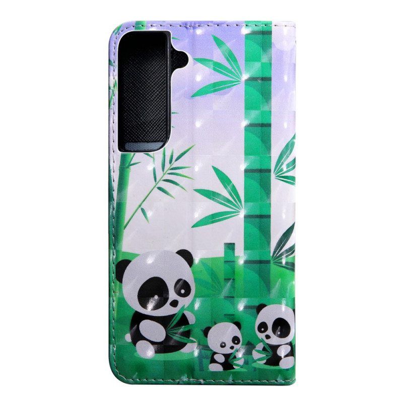 Flip Case Samsung Galaxy S22 5G Pandan Perhe