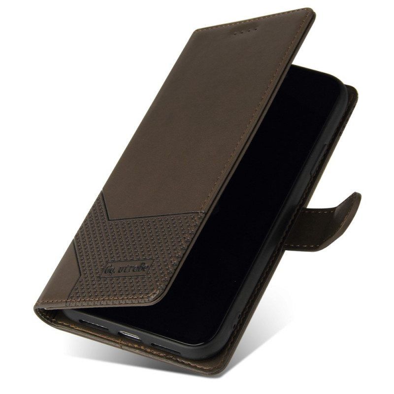 Flip Case Samsung Galaxy S22 Ultra 5G Nahkaefekti Gq.utrobe