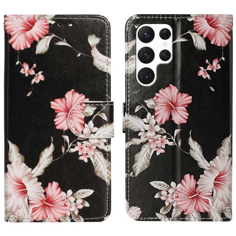 Flip Case Samsung Galaxy S23 Ultra 5G Kukat