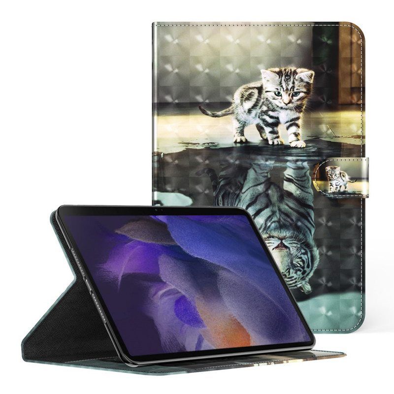 Flip Case Samsung Galaxy Tab A8 (2021) Light Spot Kissan Unelma