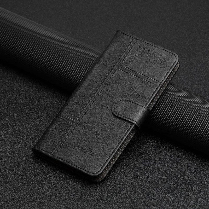 Flip Case Xiaomi 12 Lite Suojaketju Kuori Strappy Business Style