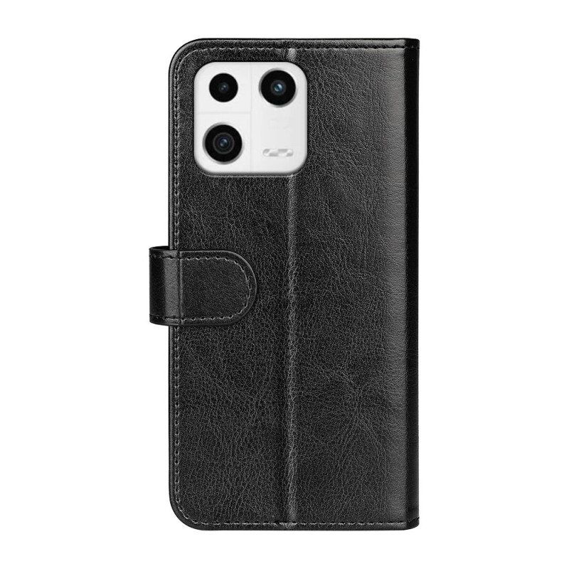 Flip Case Xiaomi 13 Vintage Keinonahkaa