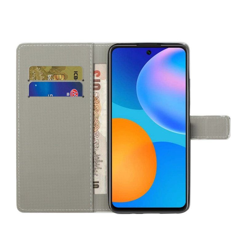 Flip Case Xiaomi Redmi Note 11 / 11S Trooppiset Kukat