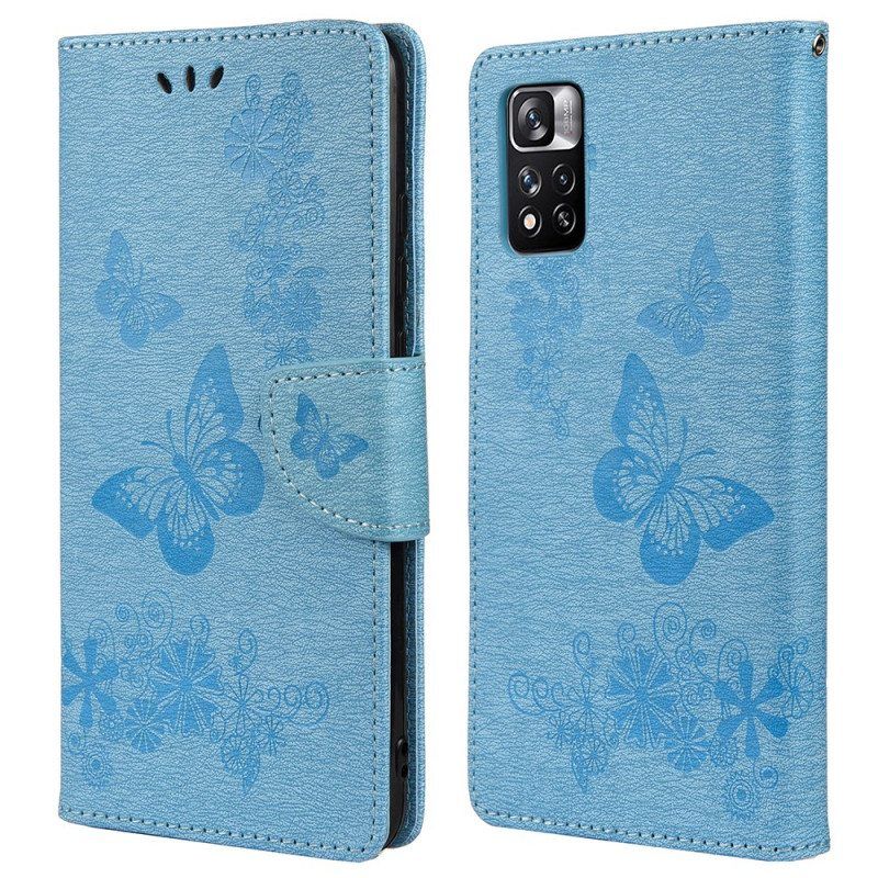 Flip Case Xiaomi Redmi Note 11 Pro Plus 5G Perhosia