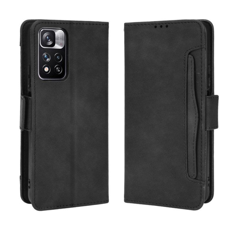 Flip Case Xiaomi Redmi Note 11 Pro Plus 5G Useita Kortteja