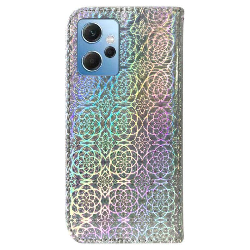 Flip Case Xiaomi Redmi Note 12 4G Disco-tyylinen