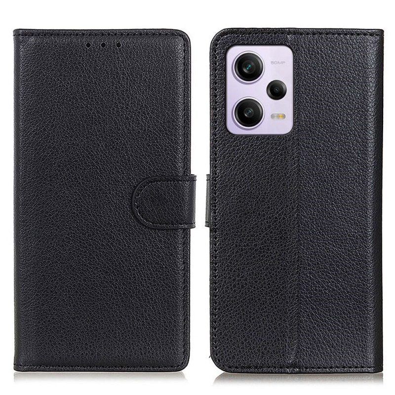 Flip Case Xiaomi Redmi Note 12 Pro Perinteinen Keinonahka