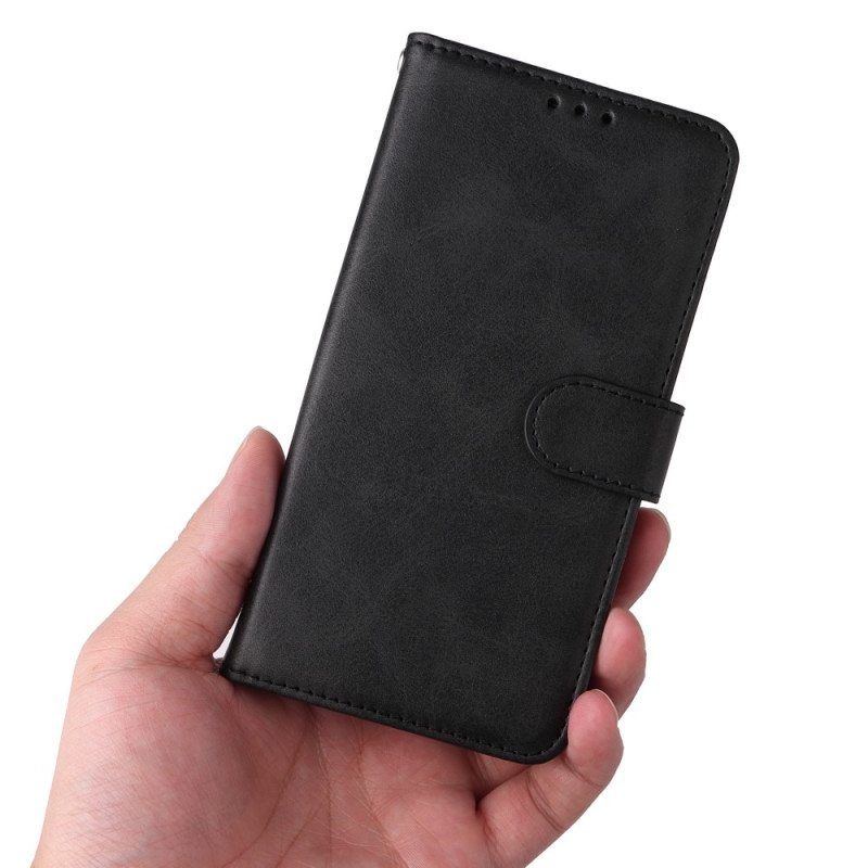 Flip Case Xiaomi Redmi Note 12 Pro Plus Suojaketju Kuori Tavallinen Hihnalla