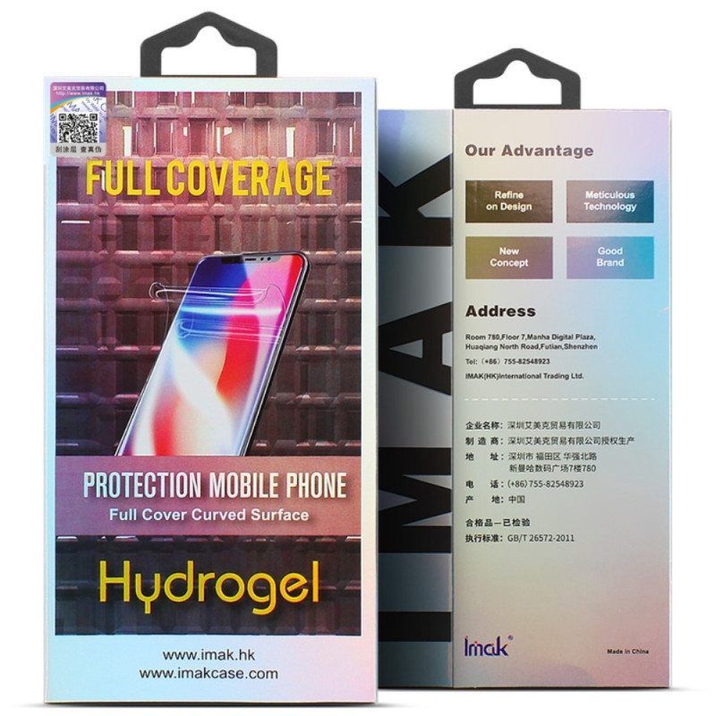 Imak Hydrogel -Suojaus Huawei Mate 50 Pron Takapuolelle