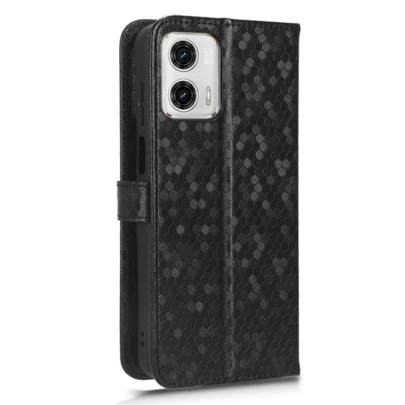 Kotelot Moto G73 5G Suojaketju Kuori 3d Strappy Design