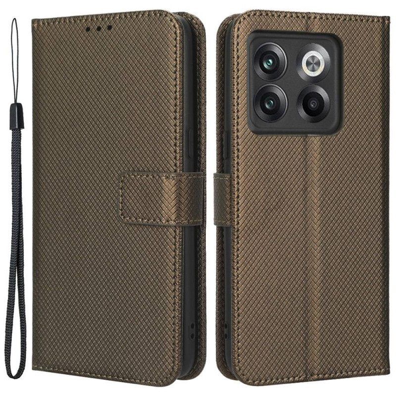 Kotelot OnePlus 10T 5G Suojaketju Kuori Tyylikäs Strappy Faux Leather