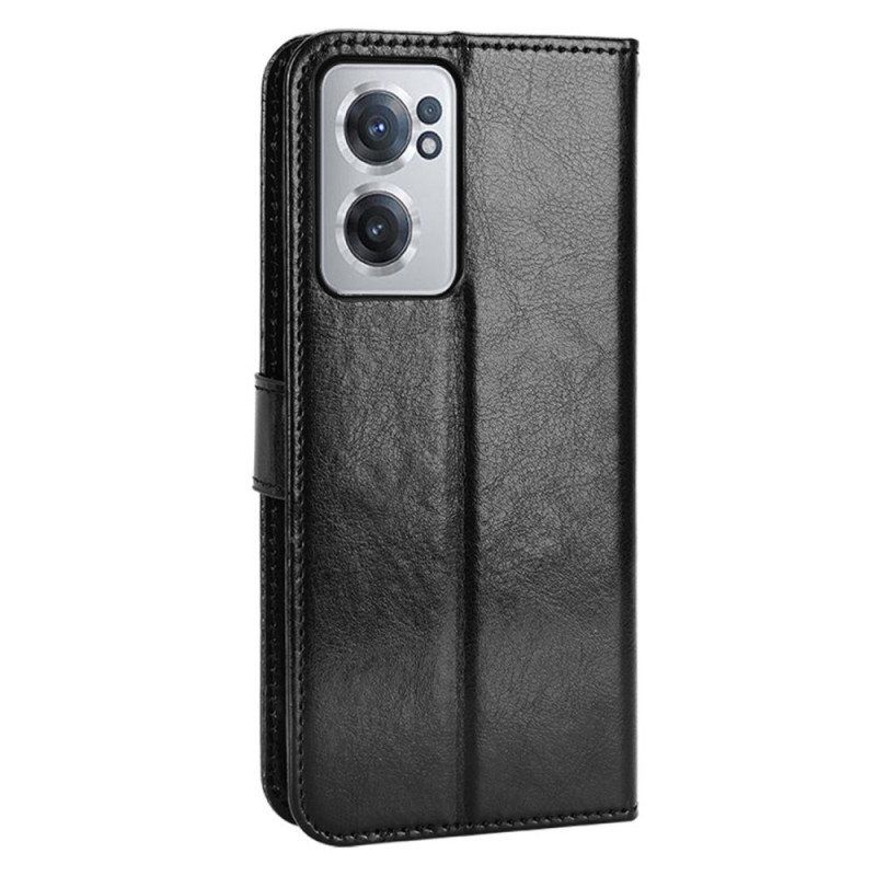 Kotelot OnePlus Nord CE 2 5G Suojaketju Kuori Klassinen Strappy Faux Leather