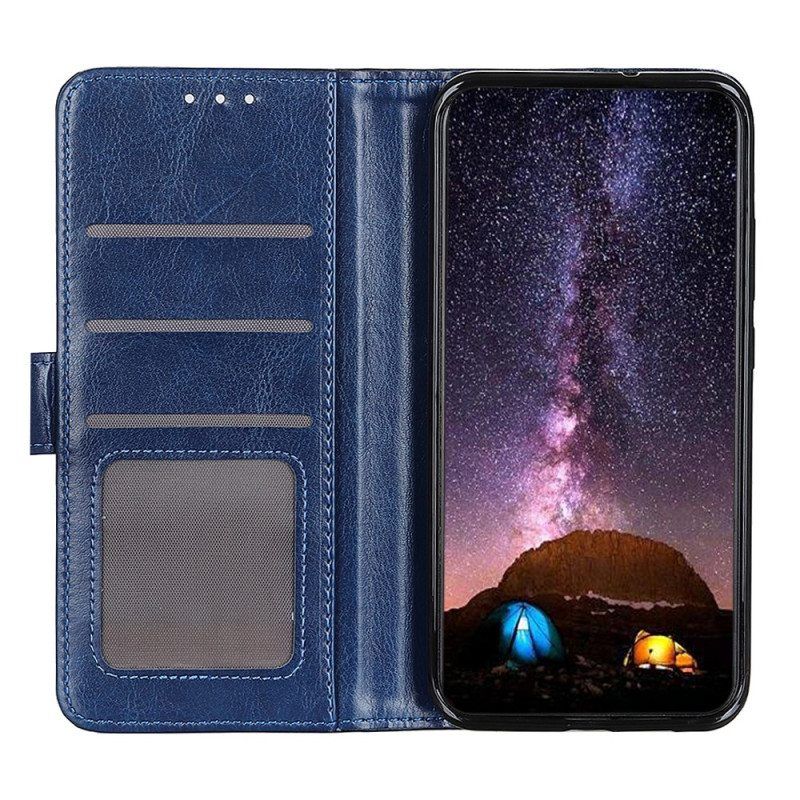 Kotelot Oppo Reno 8 Lite Faux Leather Finesse