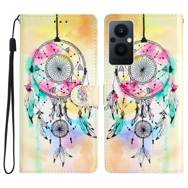 Kotelot Oppo Reno 8 Lite Suojaketju Kuori Hihna Dream Catcher