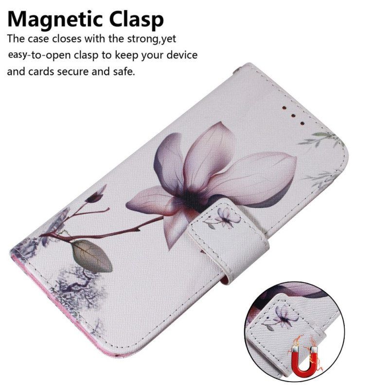 Kotelot Oppo Reno 8 Pro Suojaketju Kuori Vintage Strappy Flower