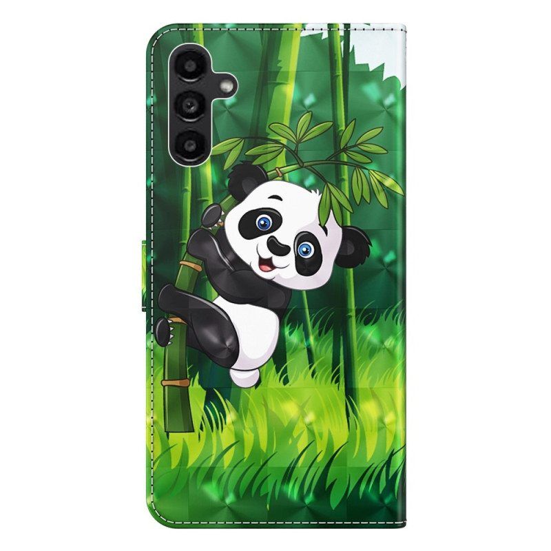 Kotelot Samsung Galaxy A14 / A14 5G Panda Bambu