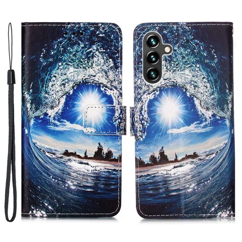 Kotelot Samsung Galaxy A54 5G Suojaketju Kuori Rakasta Thong Wavea