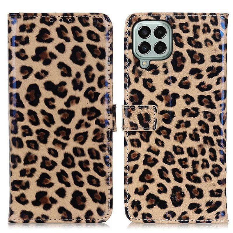 Kotelot Samsung Galaxy M33 5G Pieni Leopardiefekti